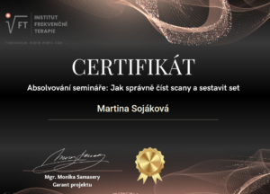 certifikat jak cist sceny